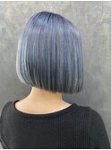 ブリーチをやめていく方必見★ネイビーブルー★