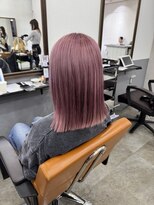 アジールヘア 北千住駅西口店(agir hair) ピンクカラー ピンクベージュ Tokyo salon kitasenjyu