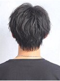 スパイラルパーマ　マッシュ