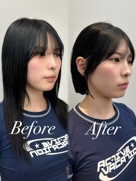 プラチナ(PLATINA) タッセルボブ韓国ボブ