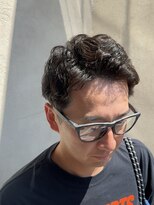 インフィニティー infinity HAIR SPACE BLOOM&nbsp;アップバング×ニュアンスパーマ