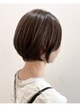 ロッカヘアエジェ(ROCCA hair eje.)&nbsp;骨格に合わせた丸みショート、お気軽にご相談ください◎