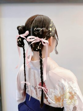 ディティール(DTEEL) カチモリツインテ◯袴ヘア