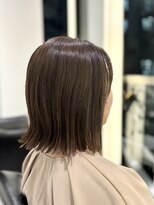 エアー 銀座タワー(AIR) 切りっぱなし外ハネボブ 藤本麻衣