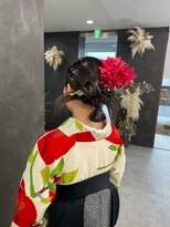 ガルボヘアー 桟橋店(garbo hair) ヘアアレンジ成人式セット高知美容院