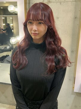 ノエ 心斎橋(Noe) 黒髪カタログ/クラゲヘアー/オリーブグレー