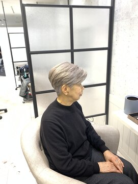 イーズ バイ インス(Yeeee.s by INCE) 白髪ぼかし/白髪改善カラー/ショート/透明感カラー/脱白髪染め