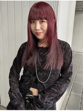 シキ オルガン 大宮(siki ORGAN) 似合わせレイヤー×レッドカラー