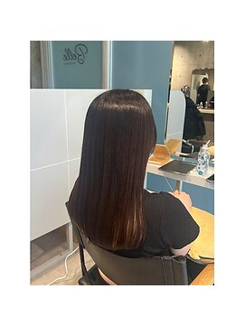 ベル(Belle) ロングヘア×美髪矯正ストレート