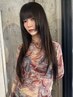 【5月限定！】カット+ナチュラルストレートパーマ ￥21,560