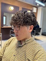 アトラクト バイ ラック 津田沼(Attract by LUCK) 波巻きシャドウ/津田沼/メンズパーマ/メンズ/メンズカット