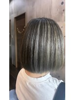 プラメーラ(PRAMEERA) 20代30代40代大人かっこいいハイライトブリーチアンブレラカラー