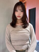カルマ(KARMA)&nbsp;ピンクショコラブラウンレイヤーカット