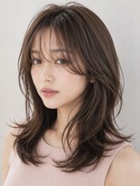 サーカス バイ ビュートリアム 青山(CIRCUS by BEAUTRIUM)&nbsp;くびれミディアムレイヤー上品大人レイヤーカット表参道 青山