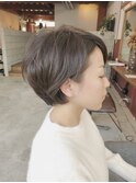 くせ毛を活かした大人かわいいショートボブ【Ruufus恵比寿渋谷】