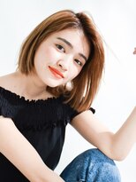 ヘアークリアー 獨協大学前店 切りっぱなしボブ