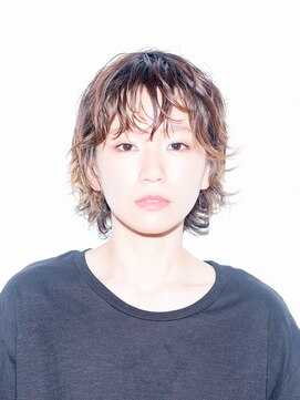 ヘア サロン イエロー(hair salon YELLOW) 『yellowが提案する』プチウルフにパーマをオン