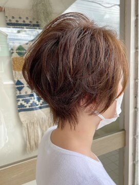 ポート(PORT) 大人プリカール×ストライプショート◎20代30代40代50代