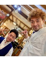 ウィード(WEED)&nbsp;モテ髪ビジネスパーマ☆アップバングツーブロWET仕上げ