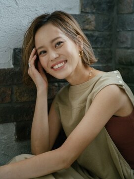 リソ 銀座(RISO) ぱっつんグラデ