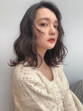 マグサロンギャラリー(Mag salon gallery) 20代30代40代くせ毛風パーマブルージュナチュラル透明感