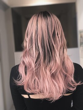 エイト 恵比寿店(EIGHT ebisu) tomi-130 ピンクバレイヤージュ!