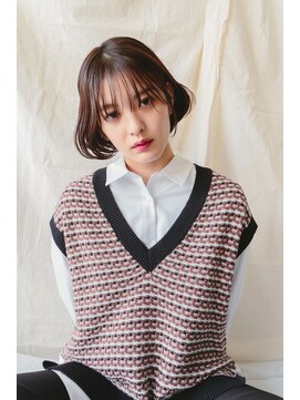 デビュー ヘアーメイク ワンカールボブ