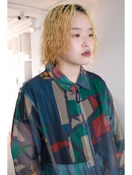 グリフィカ(grifica) ブリーチ毛にもかけられる酸性パーマ！