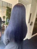 ダブル アンダーバー サロン(W_SALON) ネイビーブルー