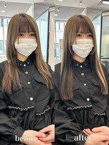 リリー(Lilley)&nbsp;【lilley 稲永麻衣】エクステ福岡+インナーカラー 天神/今泉