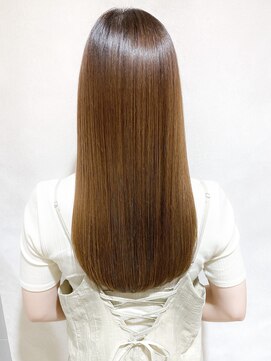 プラグ バイ ネオリーブ(plug by neolive) ピンクベージュ×髪質改善 [髪質改善/縮毛矯正]韓国 N