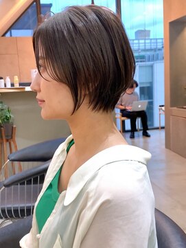 ロンド 表参道店(Lond) ◇エヌドットカラー オーガニックカラー 前下がり美人ショート