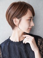 カライングドゥ(ing deux)&nbsp;ショートカット×ひし形ショートボブ×前髪あり20代30代40代 s03