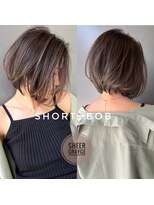トルネード(TORNADO)&nbsp;外国人風大人ボブ　ショートボブシアーグレージュ　n11.4