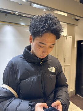 ルースト 京都河原町店(ROOST) スパイキーショートメンズショートショートスタイル短髪