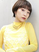 ピークアブー 銀座中央通り(PEEK-A-BOO)&nbsp;くびれ似合わせイメチェンマッシュショートベージュカラー美髪