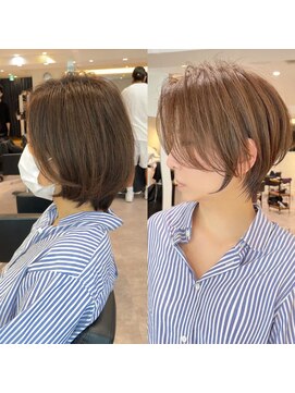 アンド ストーリーズ(&STORIES) 前下がりショート/前髪/絶壁解消/30代/40代【橋本】