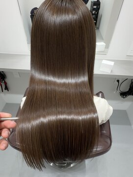 ライア 下北沢(laia) 定期的な髪質改善とカラーを続けた結果、ツヤが止められない!!