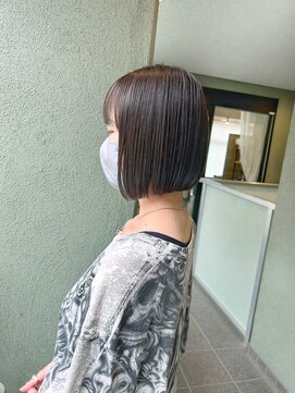 ボンド 三軒茶屋(Bond) ミニボブ × アッシュグレー