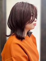 ラウンジ モリオ イケブクロ(Lounge MORIO Ikebukuro)&nbsp;◎ミディアムウルフ／カシスピンクカラー◎