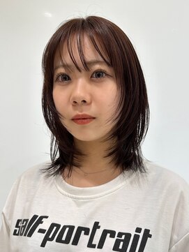 ピークアブー アヴェダ アトレ恵比寿(PEEK-A-BOO AVEDA) フェイスレイヤー／シャギー／レイヤーカット／顔まわりレイヤー