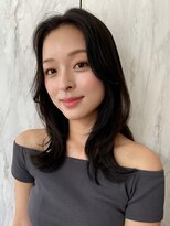 ロンド エスポワール 錦糸町(Lond espoir)&nbsp;〇デザインカラーレイヤーカットウェットヘアオリーブベージュ