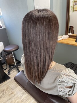 サニー あま店(Sunny) 明るめ白髪染めでもサラツヤ