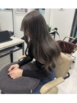 ユーフォリア 池袋東口駅前店(Euphoria) 透明感抜群♪20代30代ダブルカラーブリーチグレージュアッシュ