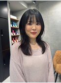 【 韓国風 】ザクザクレイヤー/軽めレイヤー/ハッシュカット