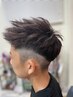 メンズフェードスタイル(マイクロバブル付き)￥3,500