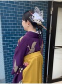 【 sayaca 】着付け　袴着付け　卒業式
