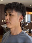 セットしてなくてもまとまるツーブロ