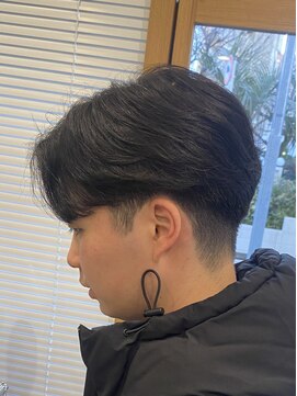 ネオリーブウリ 二子玉川店(Neolive uri) ダークアッシュニュアンスパーマ韓国マッシュスペインカール