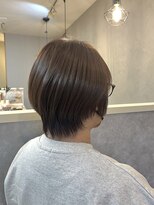 ランプヘアーデザイン(LAMP HAIR DESIGN)&nbsp;【大森智博】酸熱イルミナカラー/ショート